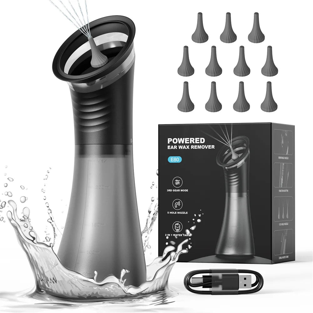 Système de Nettoyage d’Oreilles Hydro-Pulsé - Island Glow