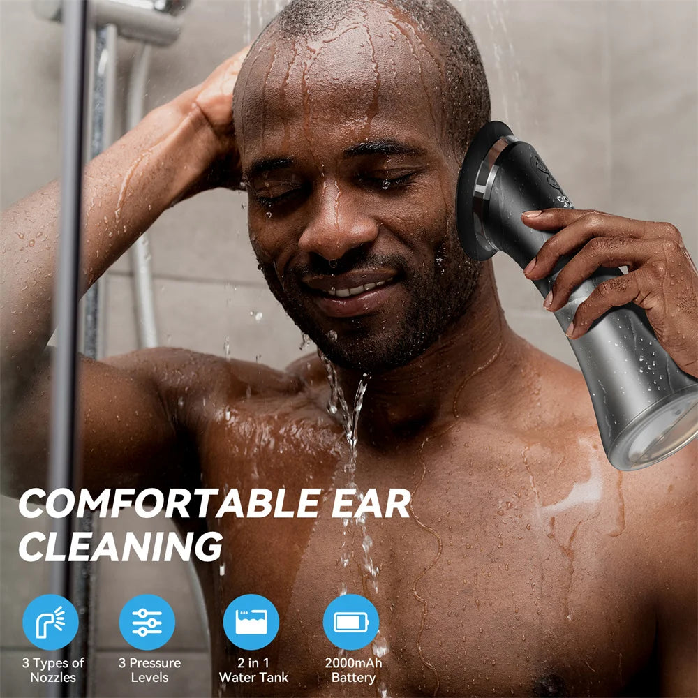 Système de Nettoyage d’Oreilles Hydro-Pulsé - Island Glow