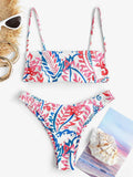 Bikini Bandeau - Tropical Glow