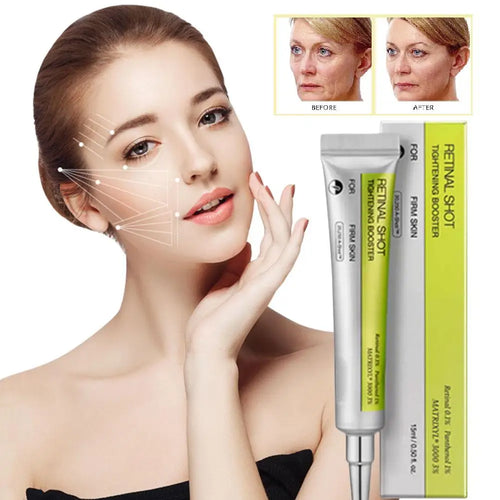 Crème anti-âge au Rétinal – Peau lisse, ferme et éclatante.