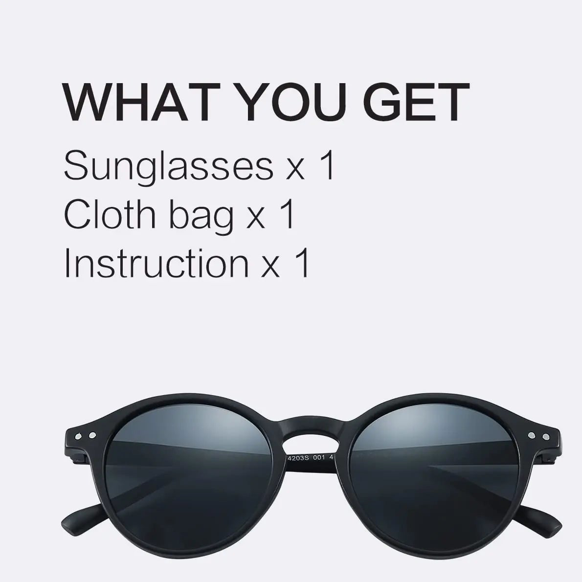 Lunettes Vintage Polarisées – Style Retro Chic.