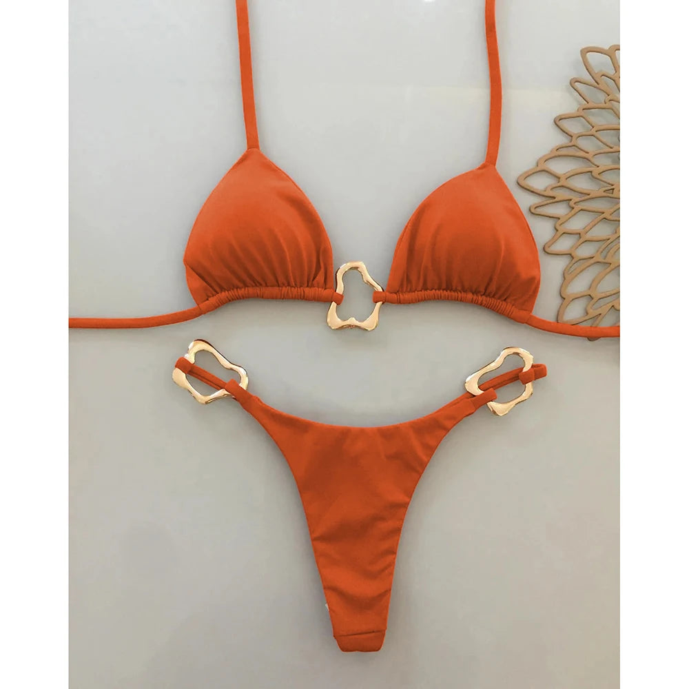 Bikini Brésilien Sculptant – Sexy & Élégant 🌴✨